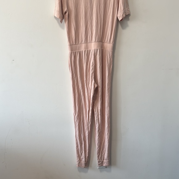 Skin Worldwide Fortune Jumpsuit In Putty Pink NWT Size 1 - Picture 9 of 11